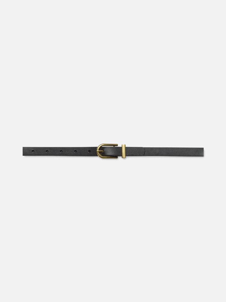 Simple Petit Art Deco Belt - Black