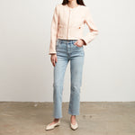 Tweed Blazer - Azalea