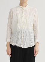 Lawn Pintuck Blouse - Natural