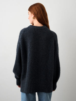 Donegal Crewneck - Indigo