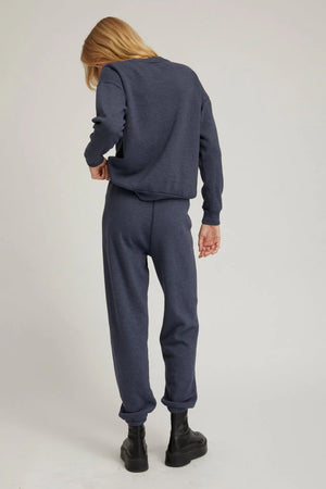 Heart Sweatpant - Navy