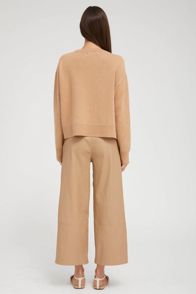 Cropped Baggy Pant - Desert