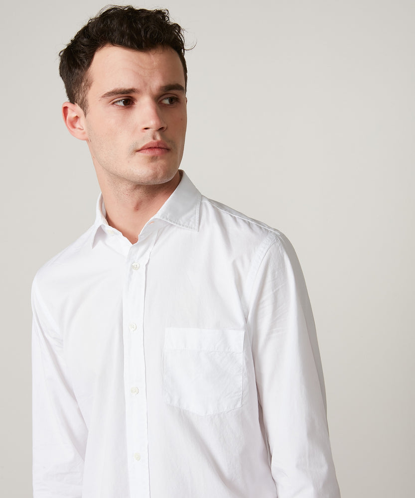 Paul Cotton Shirt - White