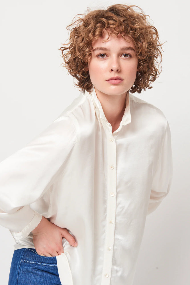 Lauren Blouse - D White