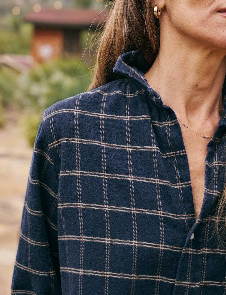 Frank -  Flannel Windowpane