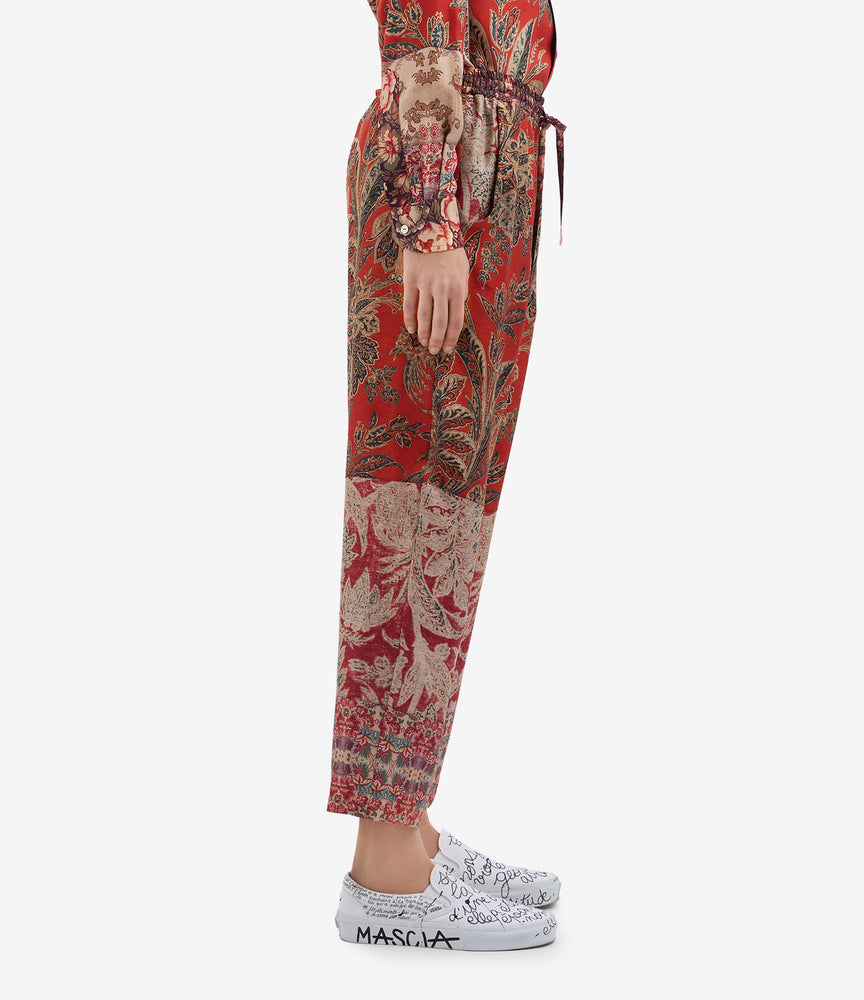 Aloe Trouser - Rouge