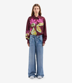 Silk Denim Pant