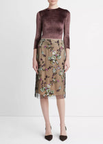 Begonia Sequin Skirt