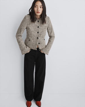 Carmen Tweed Jacket  - Blk