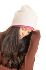 Slouchy Beanie - Natural