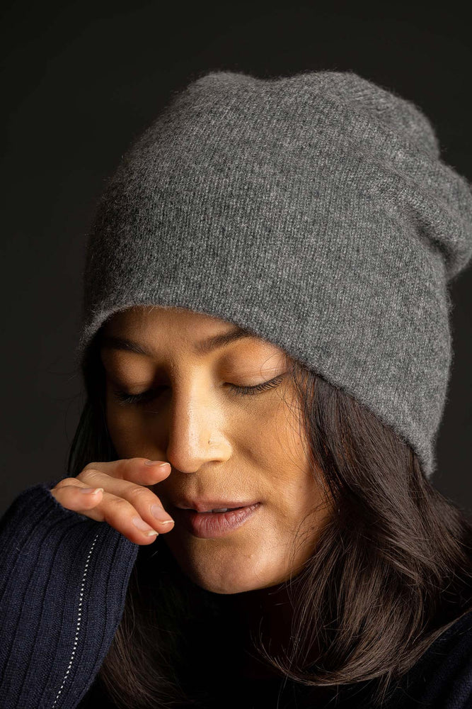 Slouchy Beanie - Thunder