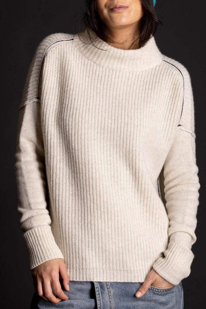 Shaker Pullover - Natural