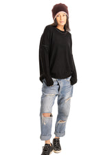 Texture Pullover - Blk