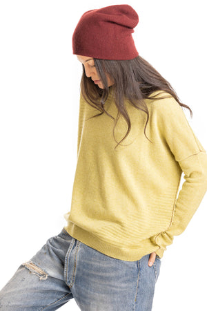 Texture Pullover - Leek