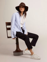 Cigarette Pants - Dark Blue