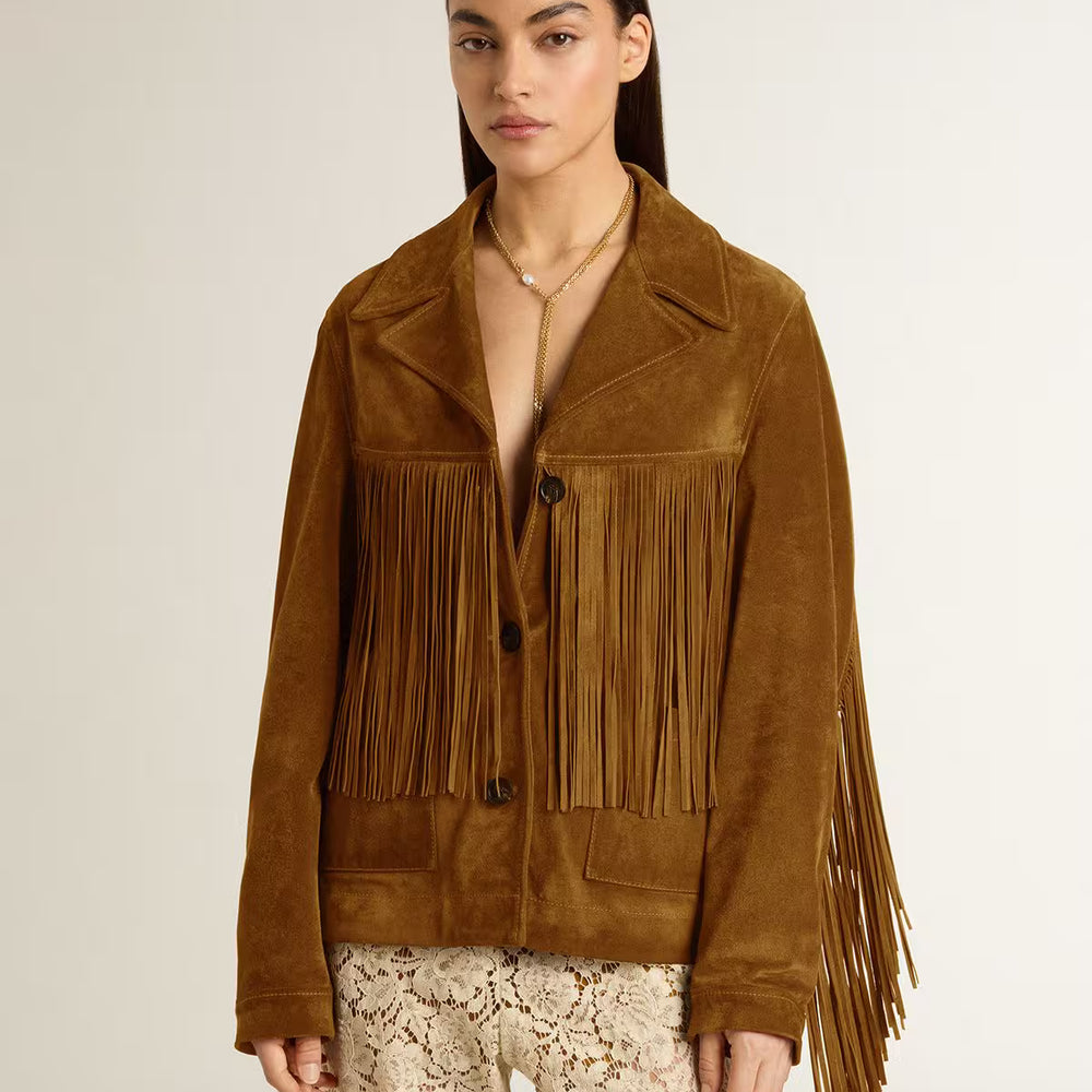 【関税&送料込】Golden Goose Deluxe Brand Olinda Suede Jacke Golden Goose Deluxe Brand – ami boutique