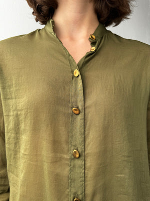 Sculpture Button Shirt