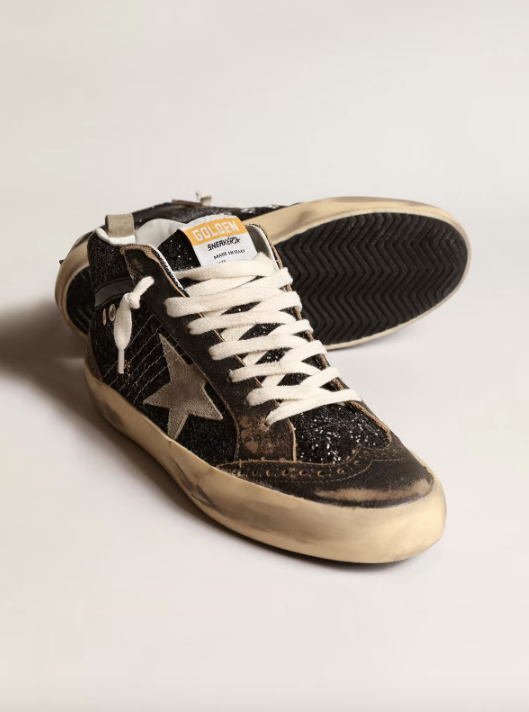 Golden goose 2025 black midstar
