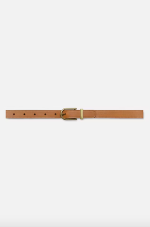 Simple Art Deco Belt - Natural