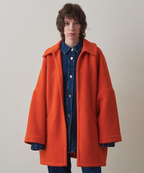 Husk Coat Orange ami boutique