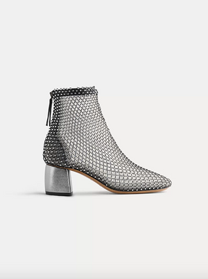 Strass Mesh Boot