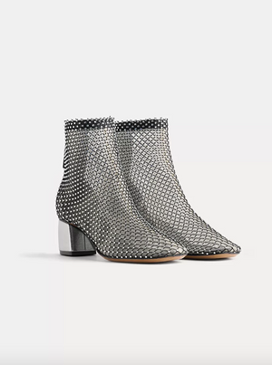 Strass Mesh Boot