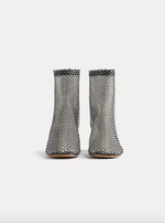 Strass Mesh Boot