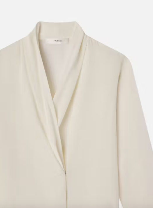 Shawl Collar Blouse