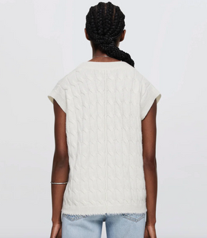 Cable Knit Vest