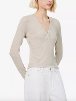 Rib Henley - Oatmeal