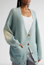 Oversized Cardi - Sky Blue