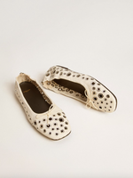 Amy Eyelet Flats