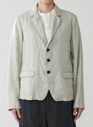 Linen Jacket - Beige