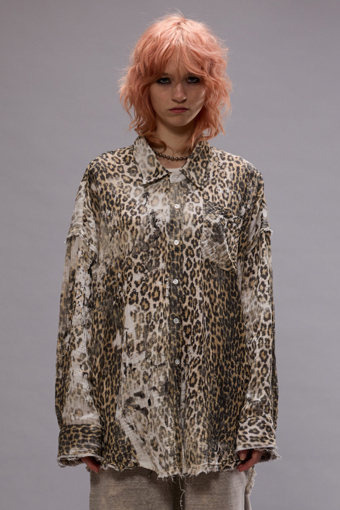 Drop Neck - Bl Leopard