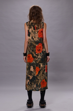 Sleeveless Midi - Camo Rose