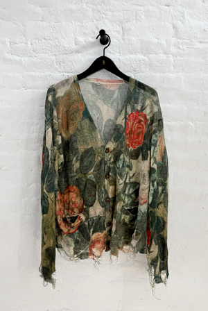 Boyfriend Cardi - Camo Rose