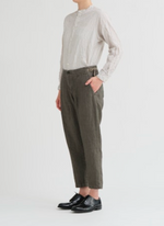 Linen Twill Pants - Khaki