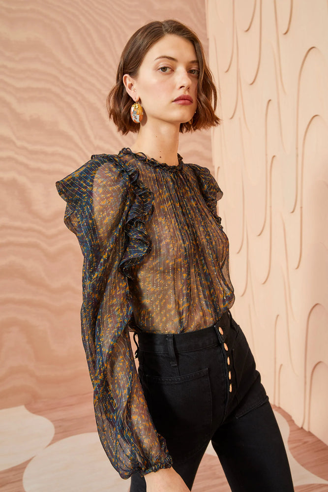 Elvia Blouse - Peridot