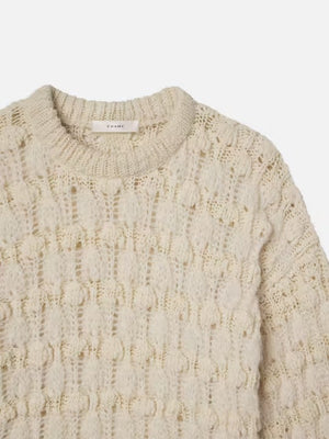 Popcorn Stripe Sweater