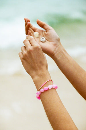 Pink Lake Bracelet