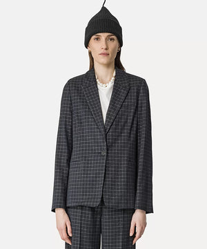 Silver Check Jacket