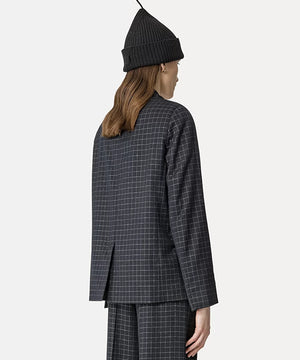 Silver Check Jacket