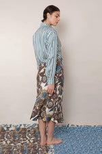 Nola Skirt - Fiori Blue