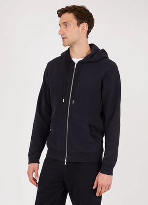 Zip Hoody - Black