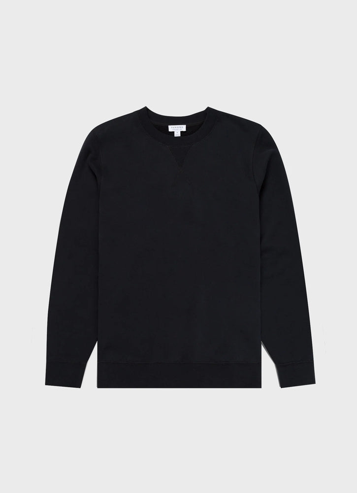 Crew Neck Sweater - Black
