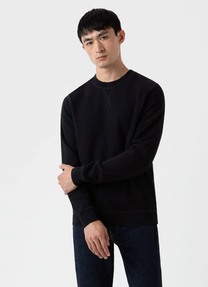 Crew Neck Sweater - Black