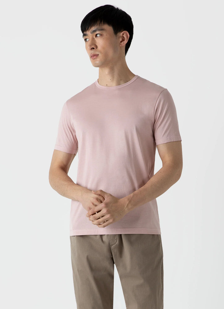 SS Crew Neck - Shell Pink