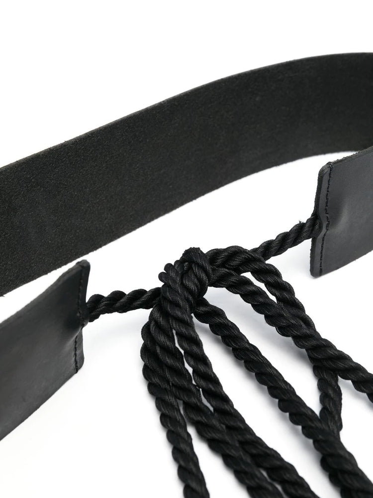 Leather Tassel Belt